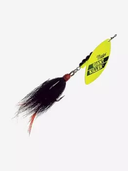 Блесна для рыбалки вертушка Mepps GIANT KILLER Chartreuse (блистер), Желтый