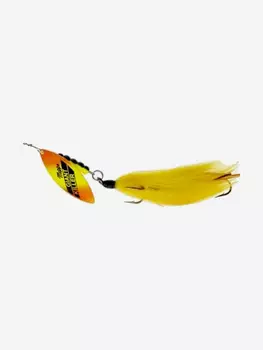 Блесна для рыбалки вертушка Mepps GIANT TANDEM Gold/Yellow, 5, (блистер), Золотой