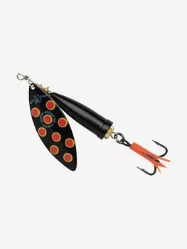 Блесна для рыбалки вращающаяся BLUE FOX Salmon Super Vibrax 6 /BYR, Черный
