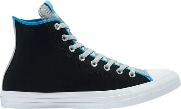 Кроссовки Converse Chuck Taylor All Star High Digital Terrain - Black Digital Blue, черный