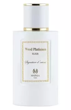 Парфюмерная вода Wood Platinium (100ml) Maison Maissa