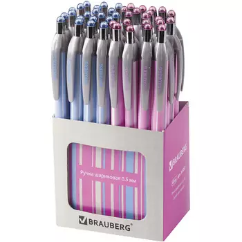 BRAUBERG Набор шариковых ручек Sakura, линия письма 0,3 мм 40