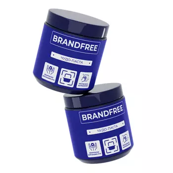 BRANDFREE Чистящая паста для уборки, пятновыводитель для твёрдых поверхностей