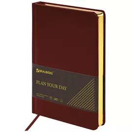 BRAUBERG Ежедневник недатированный А5 Iguana