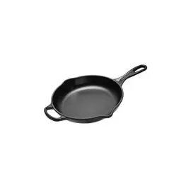 Сковорода 16см Le Creuset чугун, чёрный, для индукции, духовки (Matte Black)