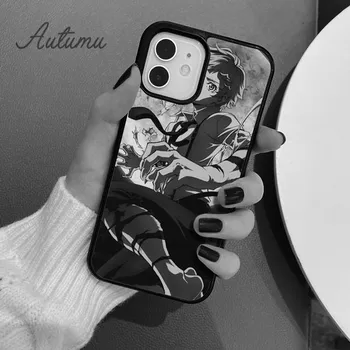 Чехол для телефона Bungou Stray Dogs для iPhone 11 12 13 14 Pro Max mini X XR XS SE 2020 6S 7 8 Plus Samsung Galaxy S21 S22 iPhone 6plus