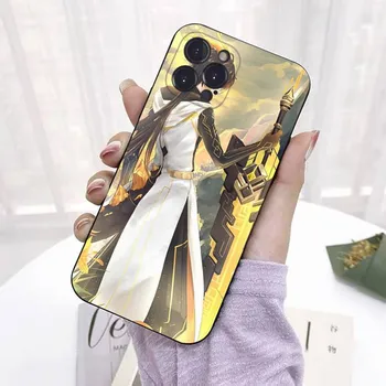 Чехол для телефона Genshin Impact God of Contracts для iPhone 8 7 6 6S Plus X SE 2020 XR XS 14 11 12 13 Mini Pro Max, чехол для мобильного телефона 6plus or 6s plus