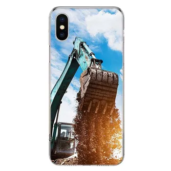 Чехол для телефона «Экскаваторная техника, бульдозер, человек» для Apple iPhone 11 12 13 14 Pro 7 XR X XS Max 6 6S 8 Plus + Mini 5 SE iPhone 11