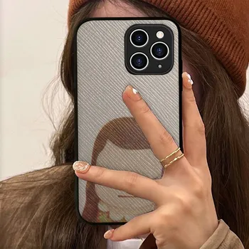 Чехол для телефона Yoshitomo Nara, жесткий кожаный чехол для iPhone 11 12 13 Mini Pro Max 8 7 Plus SE 2020 X XR XS Coque iphone 7 or 8