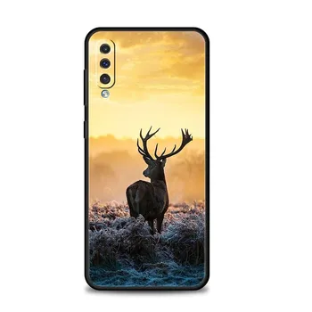 Для Samsung Note 20 Ultra 10 A20e A40 A30 A50 A10 A20s A10s A70 A10e A02 A01 A91 A03 M31 сотовый телефон камуфляж для охоты на оленей Samsung A01