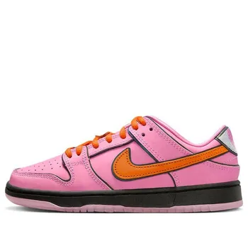 Кроссовки (PS) Nike x The Powerpuff Girls SB Dunk Low Pro QS 'Blossom', розовый