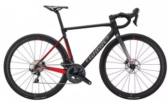 Велосипед шоссейный Wilier Zero SL Force AXS Disc React, 2023, E406UD1BLACK/RED (Рама: M. Цвет: черный/красный )