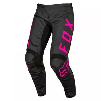 Велоштаны женские Fox 180 Womens Pant для экстремальной езды, черно-розовый 2017