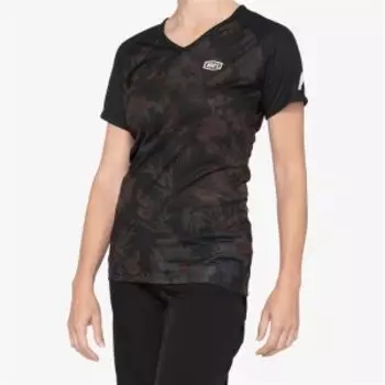 Велоджерси 100% Airmatic Womens Jersey, женская, Black Floral, 2021