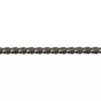 Велосипедная цепь КМС HL1 WIDE, 1 скорость, 1/2x1/8"х112L, халфлинковая, серебристая, торговая упаковка, HL1 WIDE