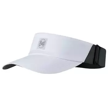 Велосипедная кепка-козырек Buff Go Visor Solid, белый, 128614.000.20.00