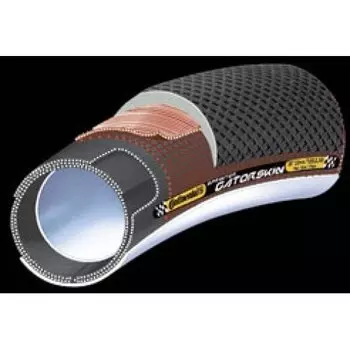Велосипедная покрышка Continental Gator Skin, 700 x 23C, 23-622, борт-кевлар