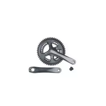 Система SHIMANO TIAGRA FC-4700, 2x10 скоростей, 52/36T, 170 мм, с кареткой BSA, черный, AFC4700CB26