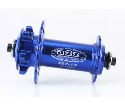 Велосипедная втулка A2Z XCF, передняя, под диск, 32H, синий, XCF-15-4
