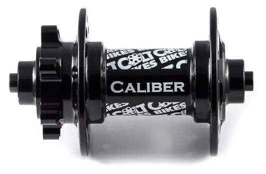Велосипедная втулка Colt Bikes Caliber, передняя, 32H, чёрный, CB16-CAL-F-QR-BLK