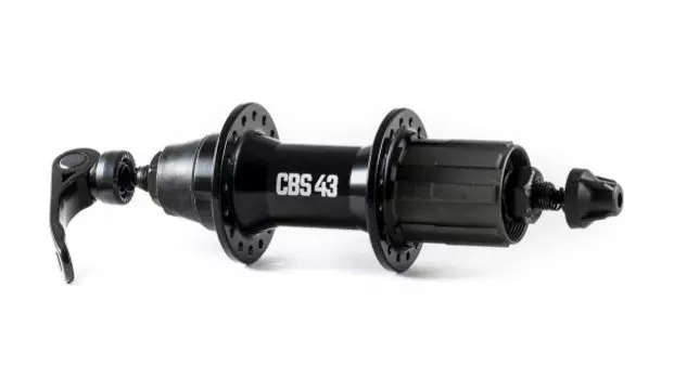 Велосипедная втулка Colt Bikes (CBS) 43 OPEN, задняя, под кассету, 32H, черный, промподшипник, эксцентрик, CBHRB28132QR