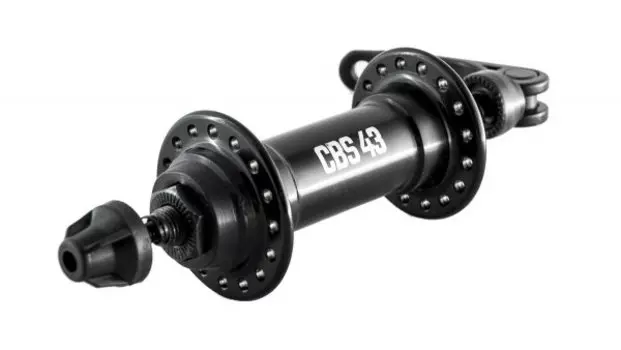 Велосипедная втулка Colt Bikes (CBS) 43 OPEN, передняя, 36H, чёрный, промподшипник, эксцентрик, CBHFB28136QR