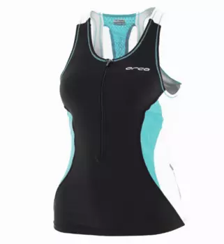 Веломайка для триатлона Orca Core Singlet 2015 женский, цвет: черно-бирюзовый, DVC9 (Размер: S)