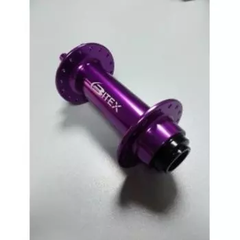 Велосипедная втулка для фэтбайка Bitex, передняя, фиолетовый, FB-MTF20-150Purple