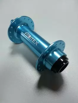 Велосипедная втулка для фэтбайка Bitex, передняя, голубой, FB-MTF20-150LBlue