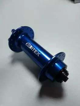 Велосипедная втулка для фэтбайка Bitex, передняя, синий, FB-MTF-M9-150Blue