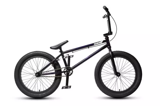 Велосипед BMX трюковой AGANG Wolf BL 20.7", 2022, 21-2202910387 (серый/матовый лак)