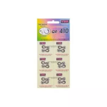 Замок велосипедной цепи YBN QRS410 , 1/2x1/8, SS, 1шт, 570067, LU089360-1шт