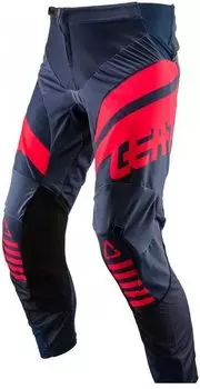 Велоштаны подростковые Leatt GPX 2.5 Pant Junior для экстремальной езды, черно-оранжевый 2019