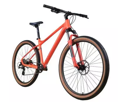 Велосипед горный Stark Hunter 29.2 HD 2025, оранжевый матовый/грозовой, HQ-0017891 (Рама: M(17,5))