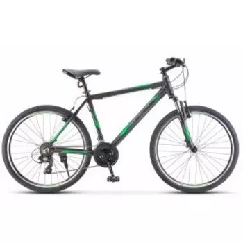 Велосипед горный STELS Navigator 620 V К010 26" 2023, матово-чёрный, LU096783