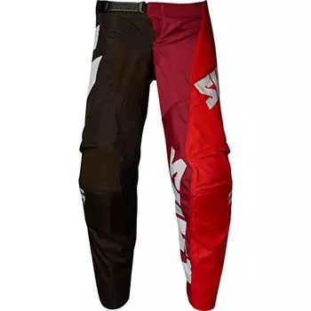 Велоштаны подростковые Shift White Tarmac Youth Pant для экстремальной езды, красно-черный 2018