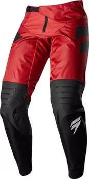 Велоштаны Shift Black Strike Pant для экстремальной езды, темно-красный 2018