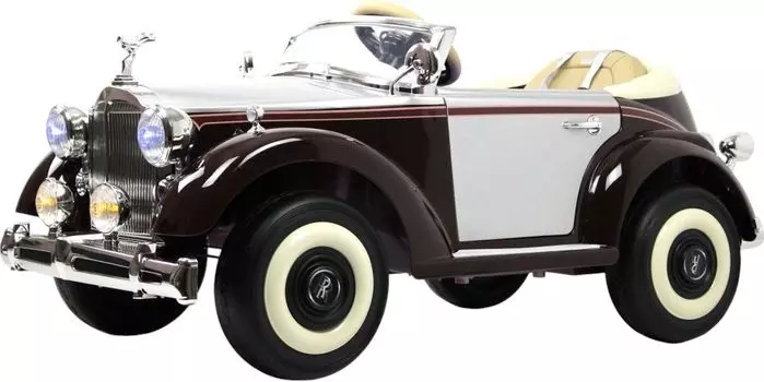 Детский электромобиль RiverToys Rolls-Royce (E444EE-RED-GLANEC) красный глянец