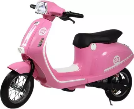 Детский электромотоцикл RiverToys A111AA розовый