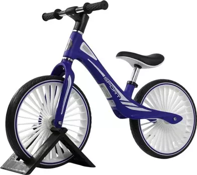 Детский беговел RiverToys (HB-007-14) (синий)