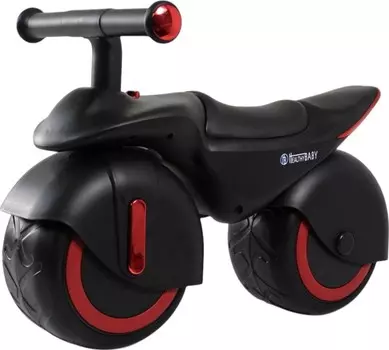 Детский беговел RiverToys (HB-222) (черный)
