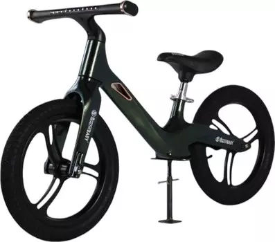 Детский беговел RiverToys (HB-555-14) (темно-зеленый)