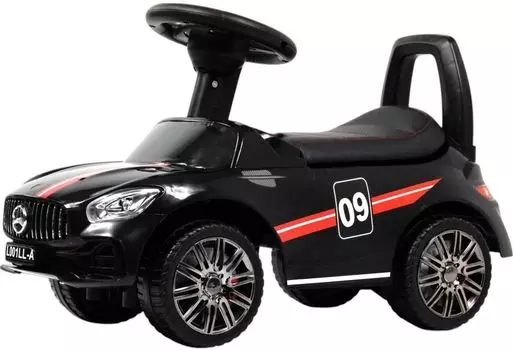 Детский толокар RiverToys (L001LL-A-BLACK) черный