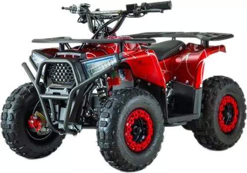 Детский электроквадроцикл RiverToys MIKA LUX красный Spider