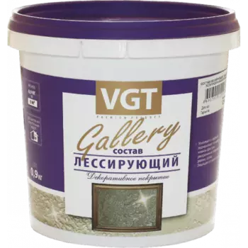 Состав лессирующий "Gallery" матовый, 0.9 кг