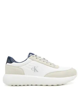 Кроссовки Athleisure Runner Laceup Mix YM0YM01195 Calvin Klein Jeans, белый