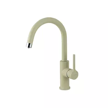 Смеситель Lemark Comfort LM3073PBG для кухонной мойки бежевый