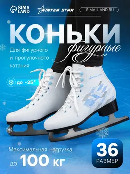 Коньки фигурные winter star