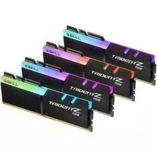Модуль памяти DDR4 32GB (4*8GB) G.Skill F4-4133C17Q-32GTZR Trident Z RGB, PC4-33000, 4133MHz, CL17, радиатор, 1.4V
