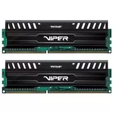 Модуль памяти DDR3 16GB (2*8GB) Patriot Memory PV316G186C0K Viper V3 PC3-14900 1866MHz CL10 1.5V Радиатор BLACK RTL